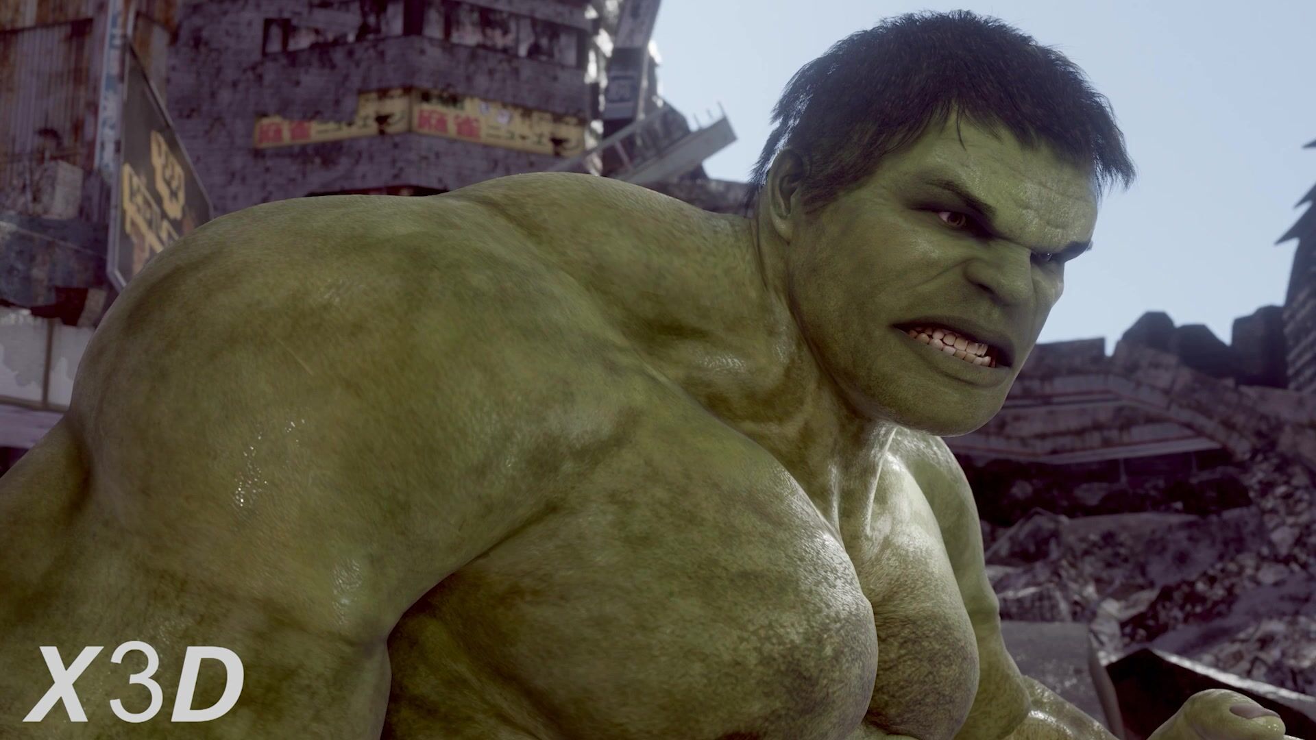 Black Widow Hentai PMV: Futanari Bondage with She-Hulk and Thanos