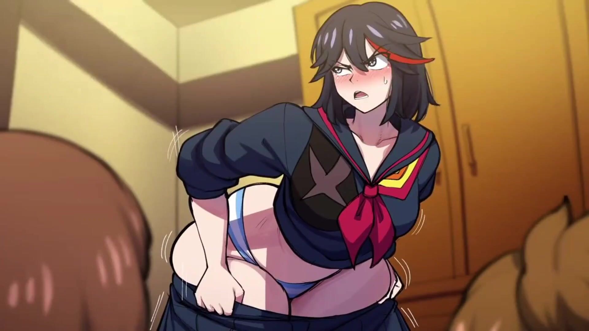 Kill La Kill Hentai Compilation: Futanari, Femboy &amp; Blowjob 2D Sound…