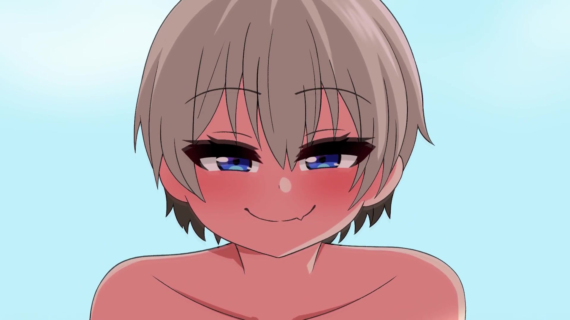 Uzaki-chan Hentai Beach Sex with Big Breasts