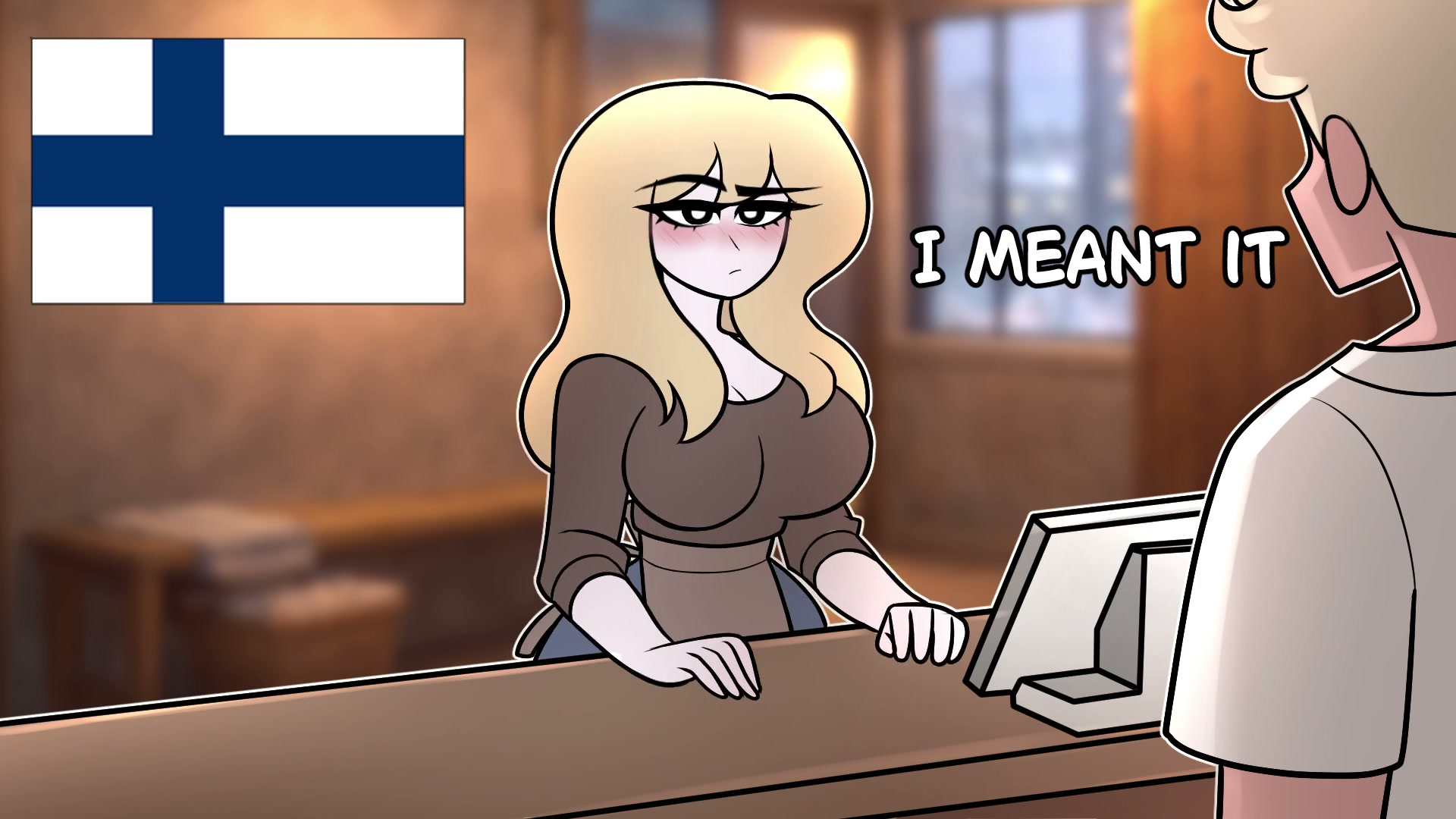 Big Booty Hentai Babe Takes Hard Doggy &amp; Oral Sex - Animated Loop